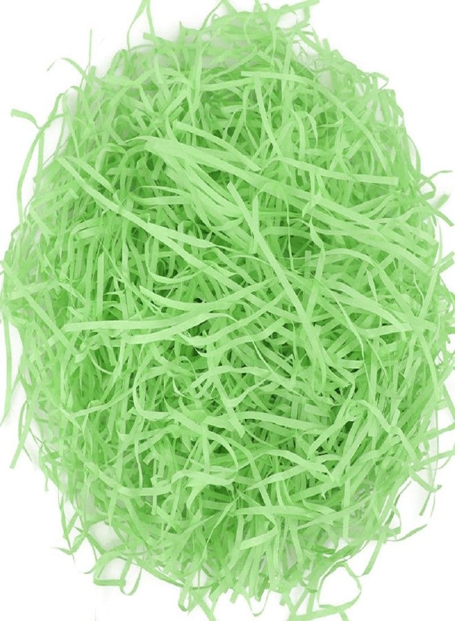 Ankelesz Easter Green Grass Craft Shredded Tissue Raffia Paper Grass Shred Paper for Easter Basket Filler Gift - Image 1